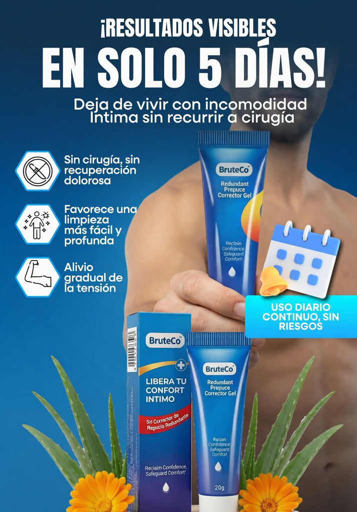 Gel Corrector de Prepucio sin cirugía- ORIGINAL