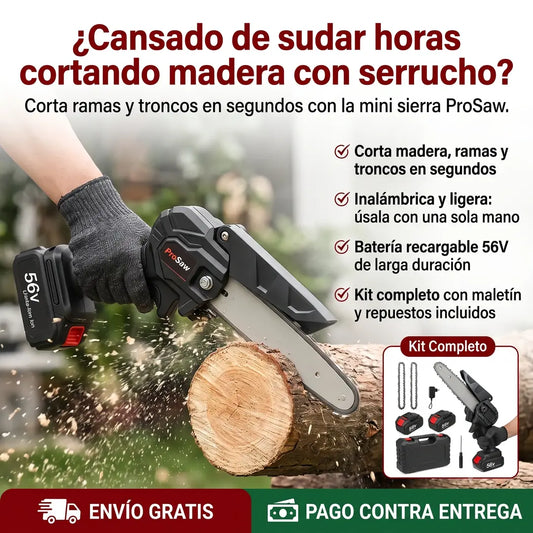ProSaw™ | Incluye 2 baterías de regalo + sierra de cambio